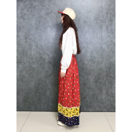 90s Rose Bawl long sleeve tee【01468】