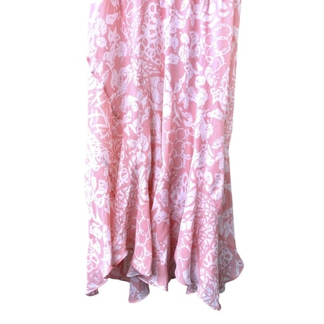 Susan Freis Pink ruffle dress【01280】