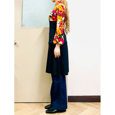 Vintage floral 2pc【00832】