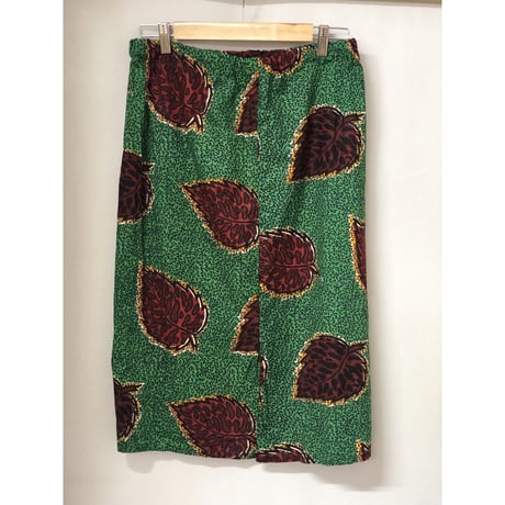 70-80s green batik setup【00573】