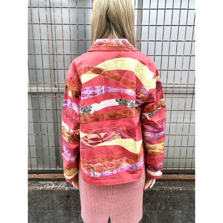 Coldwater Creek Patchwork jacket【01419】