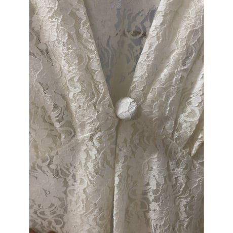 Vintage lace jacket【00651】