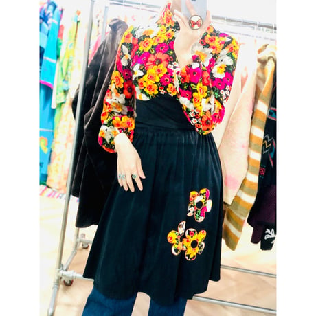 Vintage floral 2pc【00832】
