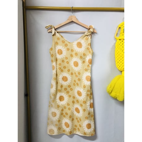 Vintage floral sundress【00836】