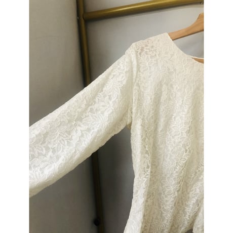 Vintage lace top【00910】