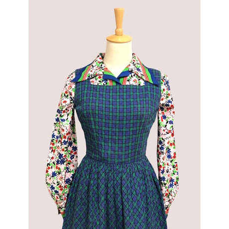 Made in France floral printed blouse【00605】