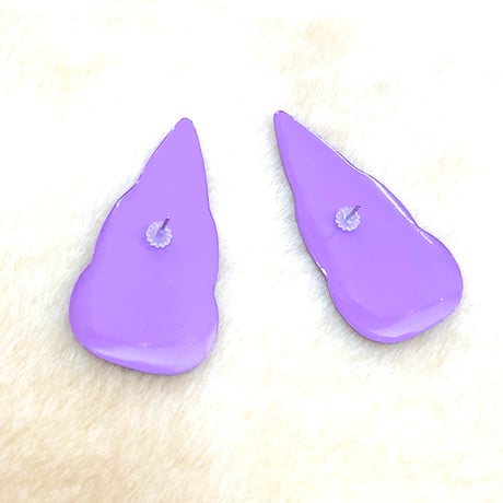 90s Purple plate pierce【01133】