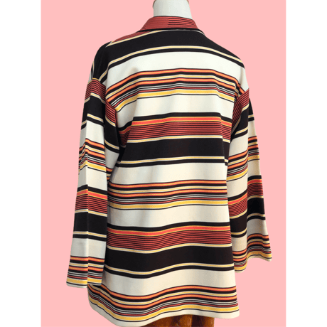 Vintage border poly gown【00496】