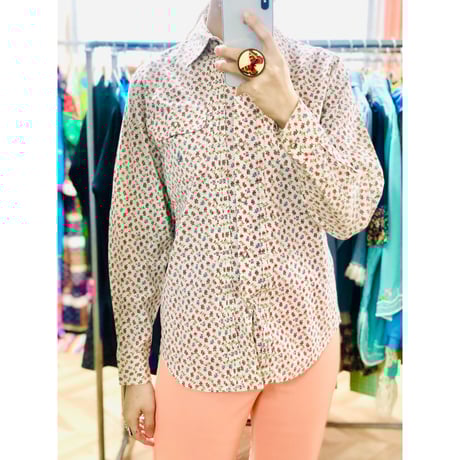 RALPH LAUREN floral blouse【00900】
