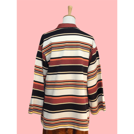 Vintage border poly gown【00496】