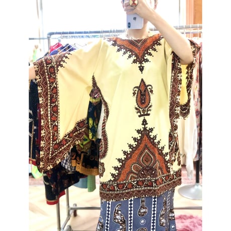 Vintage african tunic【01089】