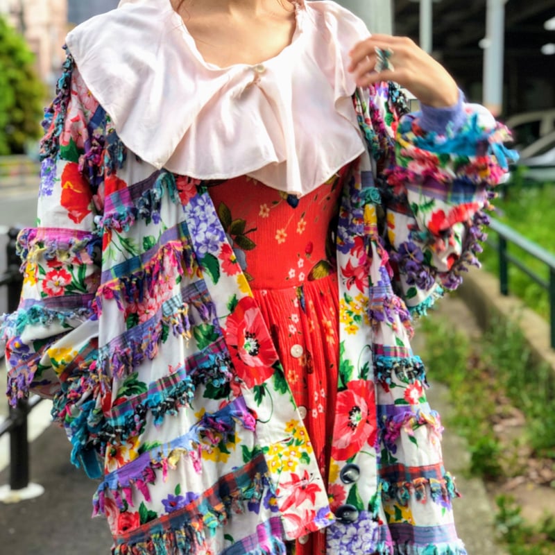 最終値下げ　ポーラスウィート　フリンジジャケット　paula sweet 最終値下げ ポーラスウィート フリンジジャケット paula sweet