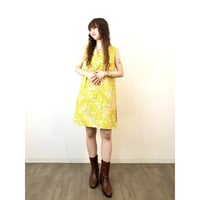 60s Yellow psychedelic all in one【01305】