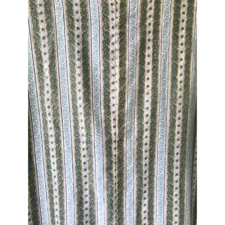 70s Paisley print maxi dress【01417】