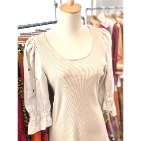Vintage Tyrolean top【01205】