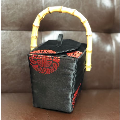 Vintage Chinese Takeout Box Handbag【00641】