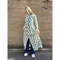 Indian cotton maxi dress【01447】