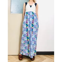60s Halter maxi dress【00720】