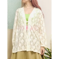 Vintage lace jacket【00651】