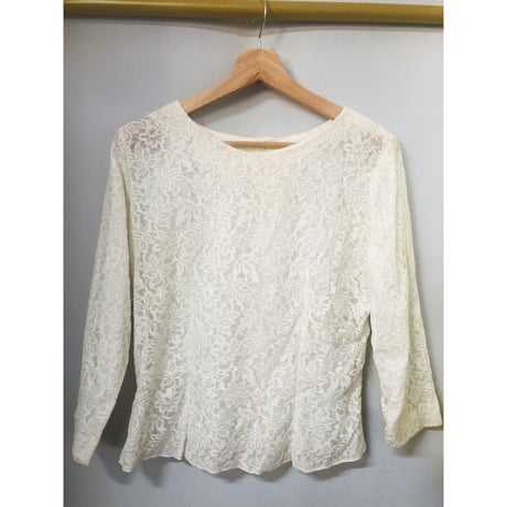 Vintage lace top【00910】