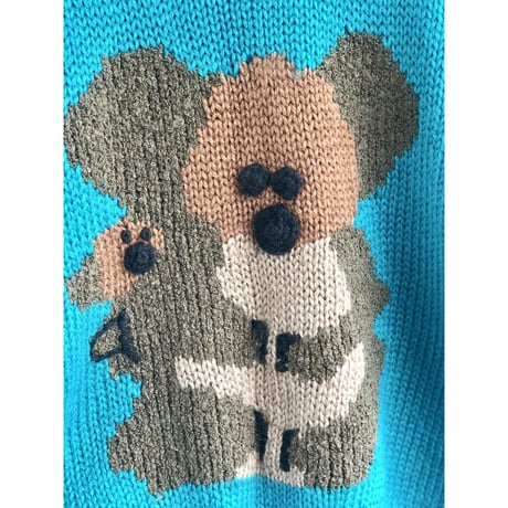 Vintage KOALA knit sweater 【01275】