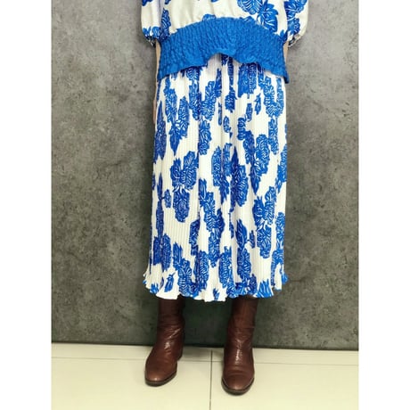 SUSAN FREIS Blue × White 2PC【01387】