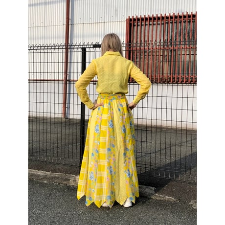 70s Chessa Davis Yellow SETUP【01327】
