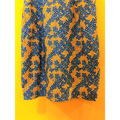 70s mini dress【00222】