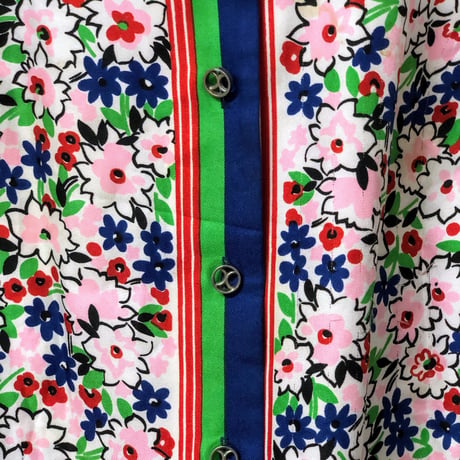 Made in France floral printed blouse【00605】