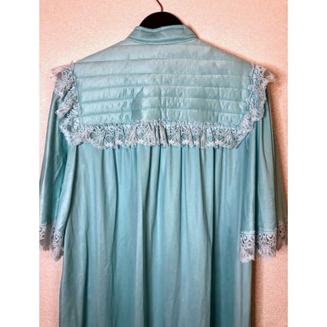 60s Pastel blue nightgown set【00122】