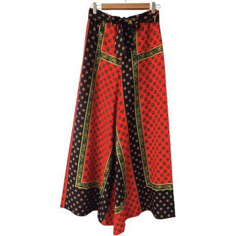 60-70s Wide pants【01285】