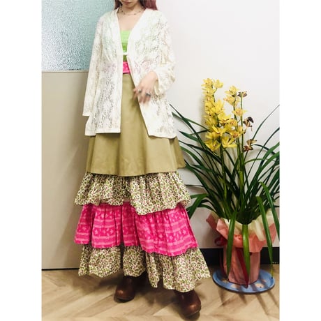 Vintage lace jacket【00651】