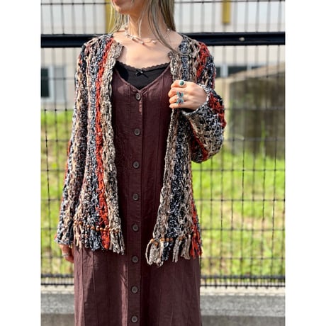 Vintage Sandy Starkman fringe jacket【01484】