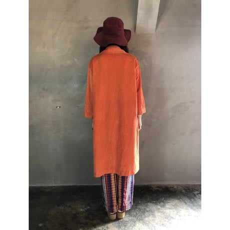 70s Seersucker pants【01284】