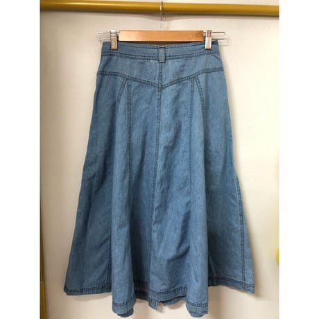 Vintage denim skirt【00909】