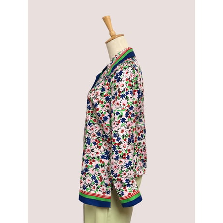 Made in France floral printed blouse【00605】