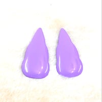 90s Purple plate pierce【01133】