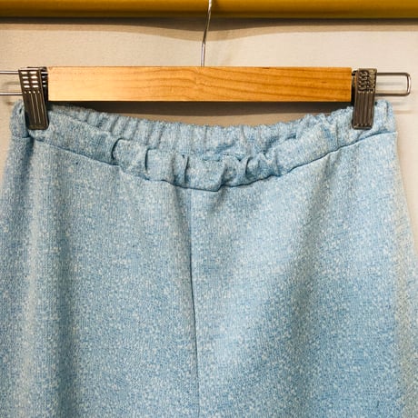 70s Blue paisley 2PC【01127】