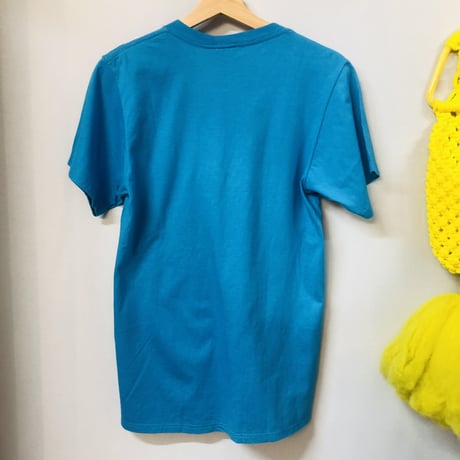 80s Blue Teddy Bear tee【01164】