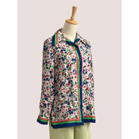 Made in France floral printed blouse【00605】