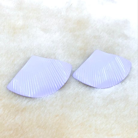 90s Lavender plate sector pierce【01134】