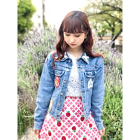 90s Parches denim jacket【01120】