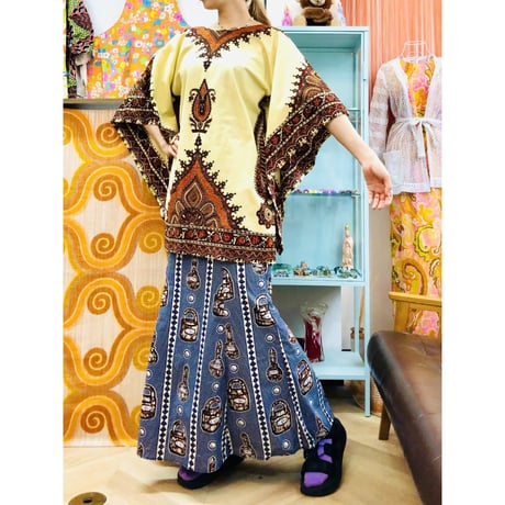 Vintage african tunic【01089】
