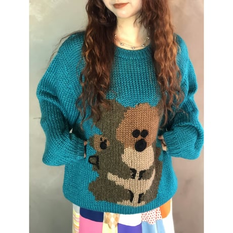 Vintage KOALA knit sweater 【01275】