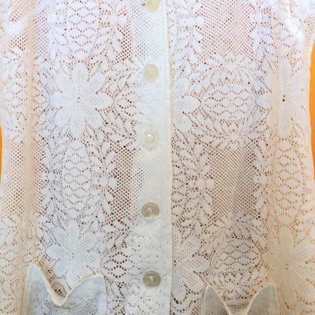 60s Lace gilet【00305】