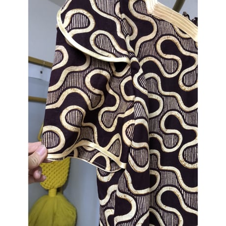 Vintage handmade african batik SETUP【00653】