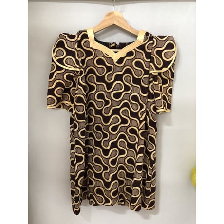 Vintage handmade african batik SETUP【00653】