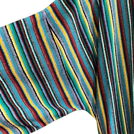 Vintage stripe gown【01461】