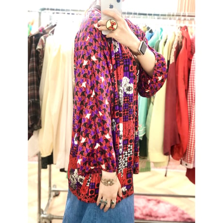 Diane Freis red jacket【00913】