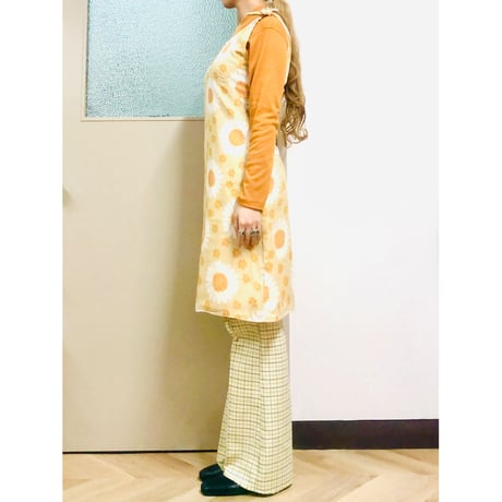 Vintage floral sundress【00836】